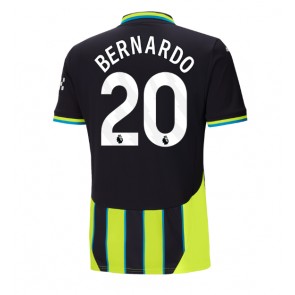 Manchester City Bernardo Silva #20 Udebanetrøje 2024-25 Kort ærmer